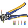 haisstronica Self-Adjusting Wire Stripper, 3 in 1 Stripper/Cutter/Crimping Heavy Duty