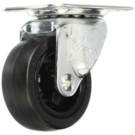 Hammer Caster 420G-R50 Free-Caster Rubber Car 2.0 inches (50 mm)