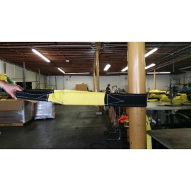 Trident Supply 10' Tree Hugger /Off-Road Recovery Strap/ Bark Saver  Neon Yellow