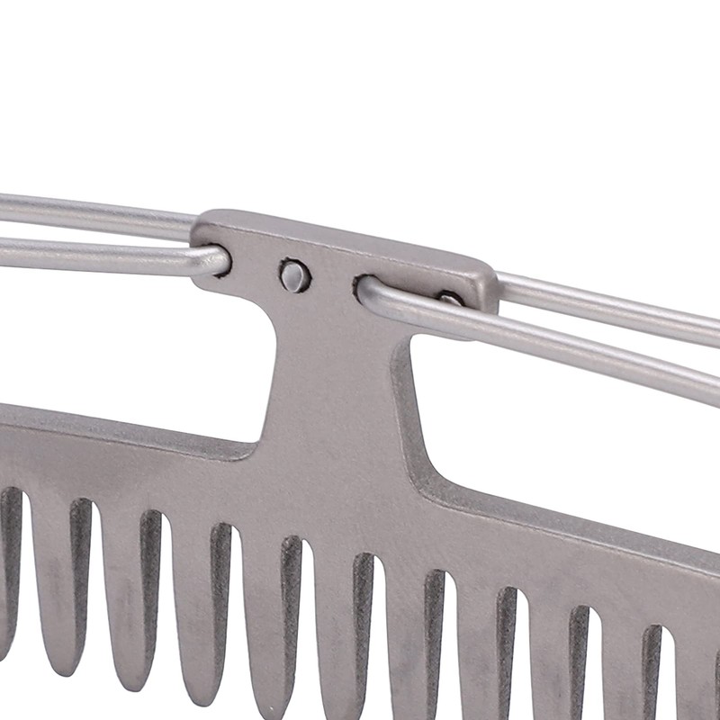AMONIDA Titanium Comb Key Buckle, Alloy TC4 Fixed Mini Portable
