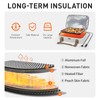 TOURIT Food Warmer Heated Casserole Carrier Electirc 12V 110V Portable