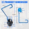 60131007 Ball Valve 1-1/4" Right-Hand Valve with 9" Hook Lever