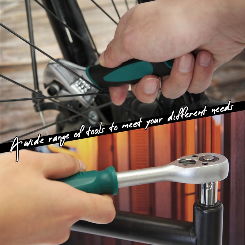 CARTMAN 238-Piece Tool Set with Socket Wrench & Auto Repair
