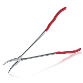 SPEEDWOX 16-Inch 45 Degree Extra Long Needle Nose Pliers Curved Nose Pliers Angle Long Needle Nose Pliers Long Nose Pliers Long Reach Pliers Bent Nose Pliers Long Pliers Bent Needle Nose Pliers