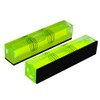 2PCS high-precision mini rectangular level ruler, three line bubble measuring