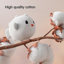 Baby Hanging Toys tumama Crib Mobile Hanging Toy with Tummy Time Mirror Activity Plush Animal Stroller Baby Toy for Newborn Infant Toddlers