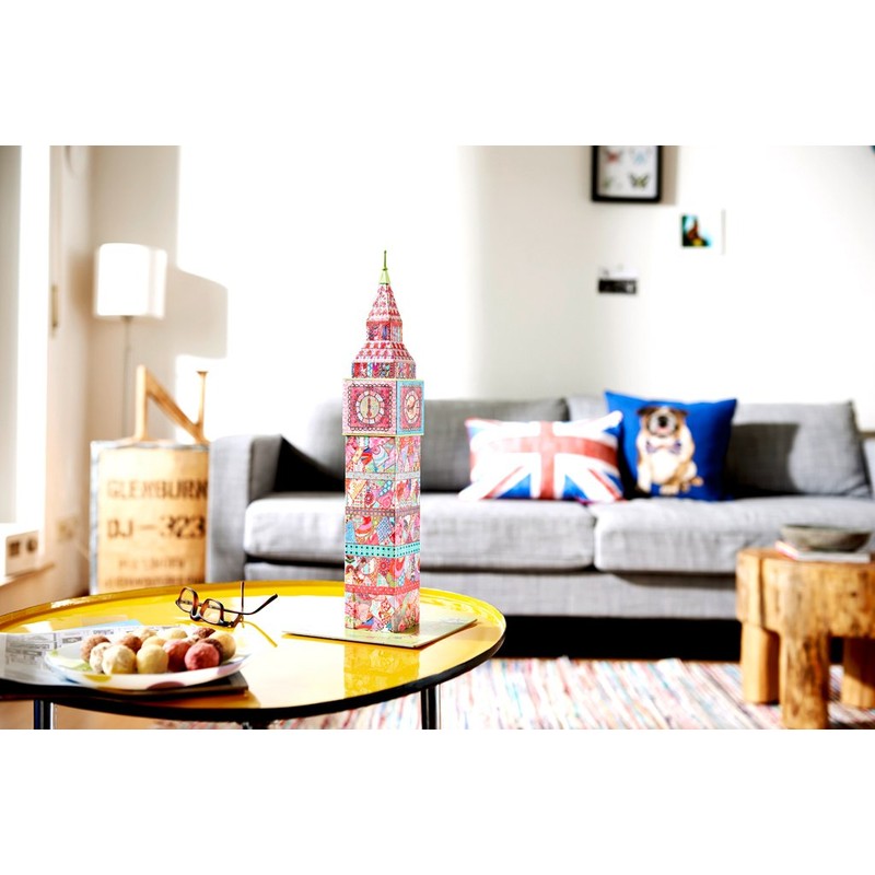 Ravensburger 125692 3D Puzzle - Big ben Tula Moon