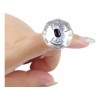 Anillo De Cristal Para Pegamento Extensiones Pestañas Mink