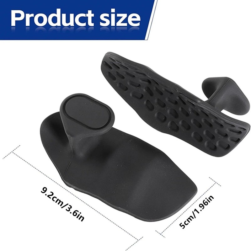 ourgle Anti-Slip Workout Grips - Ergonomic Rubber Hand Protector Gloves