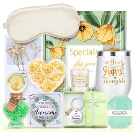 Birthday Gifts for Women, Get Well Gifts Basket for Women, Self Care Gifts Relaxing Spa Gift Set for Her, Christmas Mothers Day Gifts for Mom, Best Friend, Girlfriends, Wife, Sister and Coworkers
