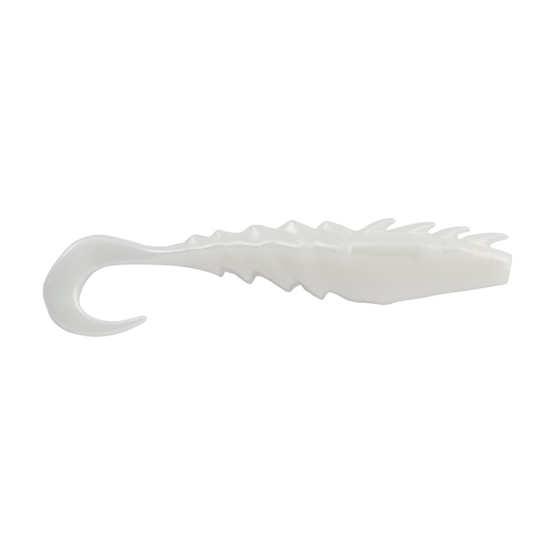 Berkley Gulp!® Nemesis Prawn Curl Tail; Saltwater Fishing Soft Bait