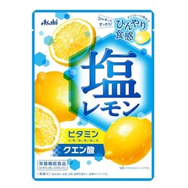 Asahi Group Food Salt Lemon Candy 2.1 oz (62 g) x 6 Bags