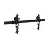 CCJH 5FT Sliding Barn Door Hardware Kit, Heavy Duty, Smoothly