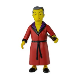 NECA The Simpsons 25th Anniversary - Series 1 - Hugh Hefner Action Figure, 5"