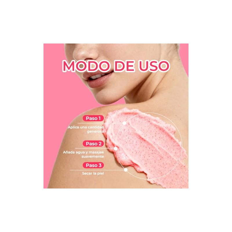 ULTRAMO Exfoliante Corporal, Exfoliante para Cuerpo, Rostro, Manos y Pies