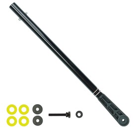 Anderson Fisher Metal Detector Zero Flex Black Fiberglass Lower Rod 12"