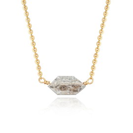 JUDAILY Beaded Choker Necklace for Women 14K Gold Plated Dainty Chain Non Tarnish Dainty Gold Necklace for Women Jewelry Gift