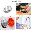 JAGKUL Cheese Grater Kitchen Equipment - Stainless Steel Vegetable Chopper