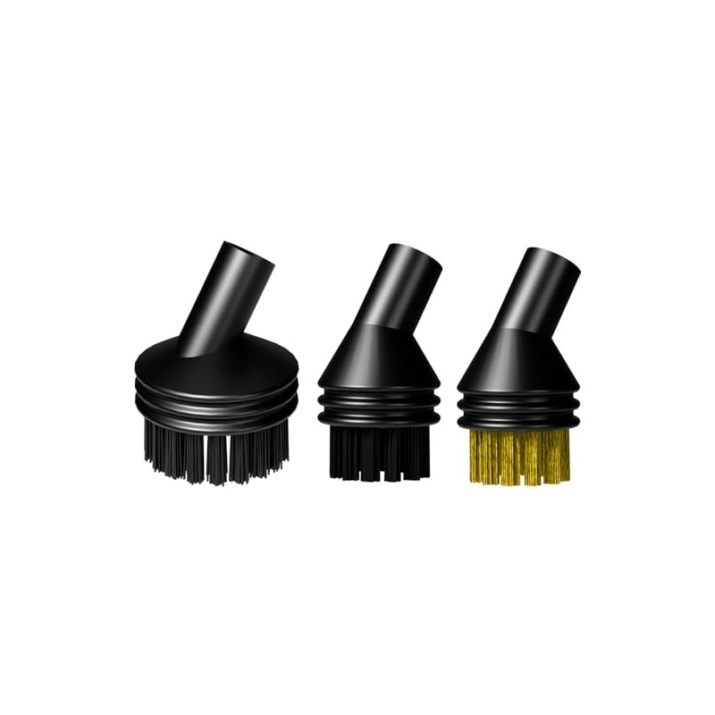 Steam Cleaner Accessories,Replacement Brushes,Original Accessories for Flgocexs Steam Cleaner(3 Pack)
