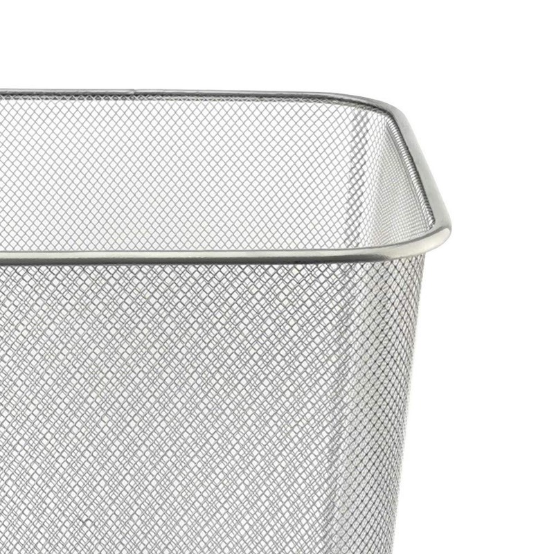 D.RECT Metal Bin Mesh 18L - Bedroom Bin, Trash Can,
