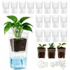 sunanday 16 Pack 2.5" Medium Self Watering Pots for Indoor