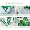 Eternal Beauty 132x178cm Recatngle Palm Leaf Indoor Outdoor Splashproof Tablecloth