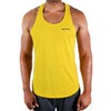 DEVOPS 3 Pack Men's Y-Back Dri Fit Muscle Gym Workout