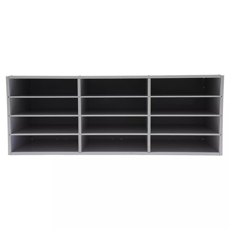 N/A 4-Tier Mail Sorter Organizer Countertop Literature Student Mailbox for