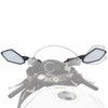 FOVPLUE Long Rear View Mirrors,Motorcycle Left and Right Mirrors Adjustment