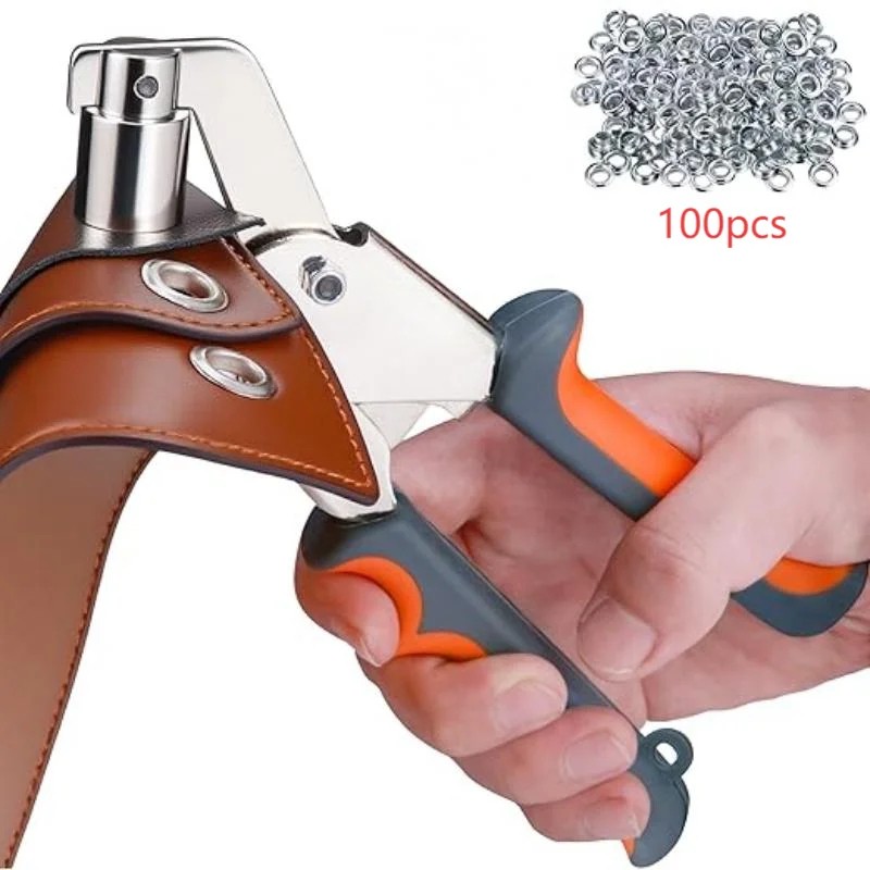 Handheld Grommet Eyelet Pliers Kit — 6 mm or 10