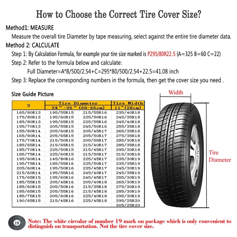 Tire Covers for RV Wheel (4 Pack Silver),Moonet Oxford Waterproof