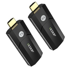 EDUP 4K Wireless HDMI Transmitter and Receiver 4K Ultra Hd Decoding & Projection,Plug and Play, 2.4G/5G, Wireless HDMI Extender for Streaming Video/Audio to Monitor from PC/TV Box/Projector
