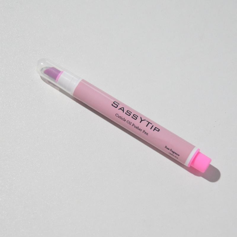 SASSYTIP Ceramic Cuticle Pusher, Cuticle Removal Pen - flavour: Rose&Lavender,