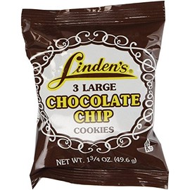 Linden's Large Cookies, Chocolate Chip, 18 Count