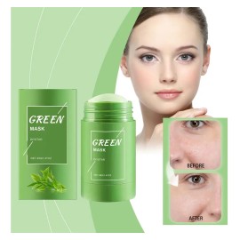 Mascarilla De Té Verde Efectiva En Barra, Máscara Limpiadora