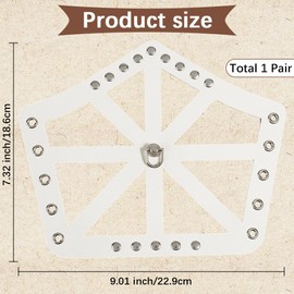 GORGECRAFT 1 Pair White Cuff Bracelets Leather Arm Guards Viking Wrist Armour Medieval Bracers Punk Adjustable PU Leather Fretsaw Cuffs Bracelet with Wax Cord Jewellery