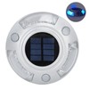 Solar Deck Lights Driveway Dock Lights 12 Led IP68 Waterproof