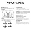 Boat Dock Lines Marine Rope - 5/8" x 35ft with