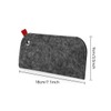 Pebipoo 3 Pcs Felt Eyeglass Case Soft Slip In Glasses