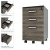 Lazio File Cabinet with Lock - Filing Cabinet for Home