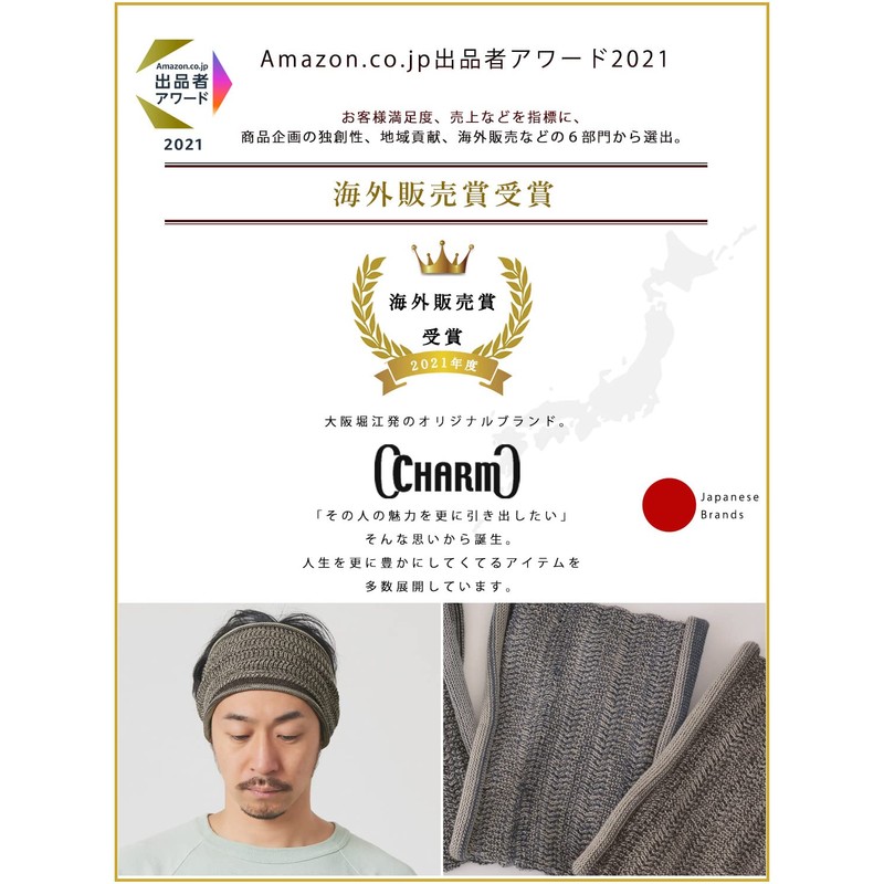 Charm, Dry Nova, Antibacterial, Deodorizing, Mesh, Turban, Sweatproof, Face Washing,