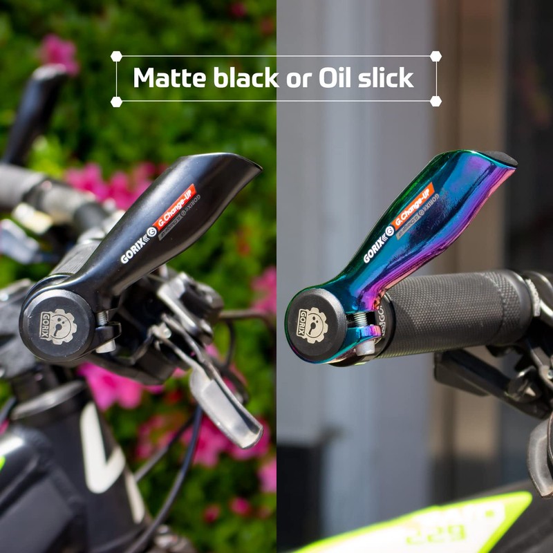 GORIX Gorix Bicycle Bar End Bar Aluminum Bar End (GX-Change-UP)