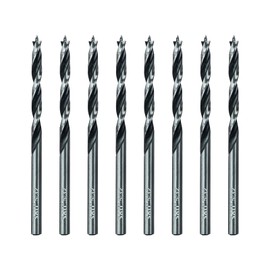 Sali 8PCS Brad Point Wood Drill Bit Set 5/32" Carbon Steel Wood Drill Bit Set for Hardwood, Plywood, Plastic Round Holes in All Types of Wood Perfect for DIY Woodworking Carving Engraving Drilling