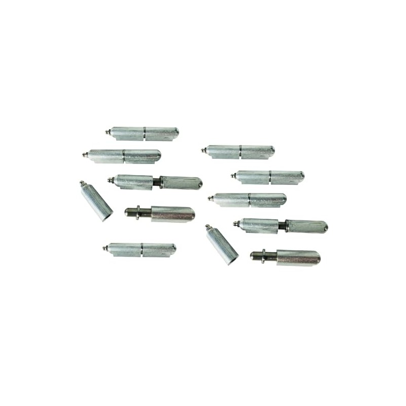 4" Aluminum Weld on Bullet Hinge Stainless Steel Bushing &