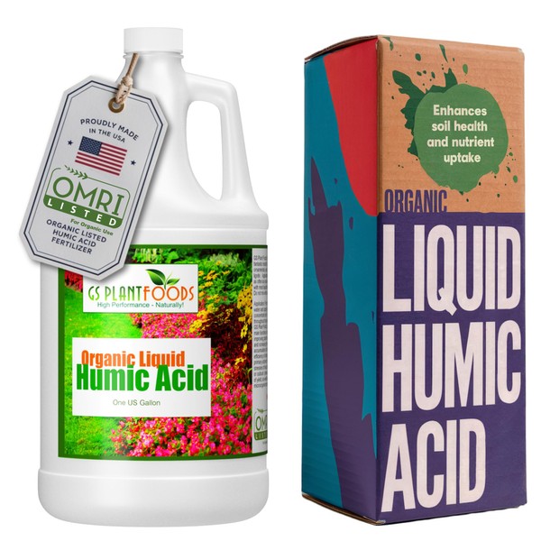 GS Plant Foods Organic Liquid Humic Acid with Fulvic -