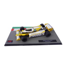 OPO 10 - Formula 1 1/43 miniature car compatible with RENAULT RS10 René Arnoux 1979 - FD214