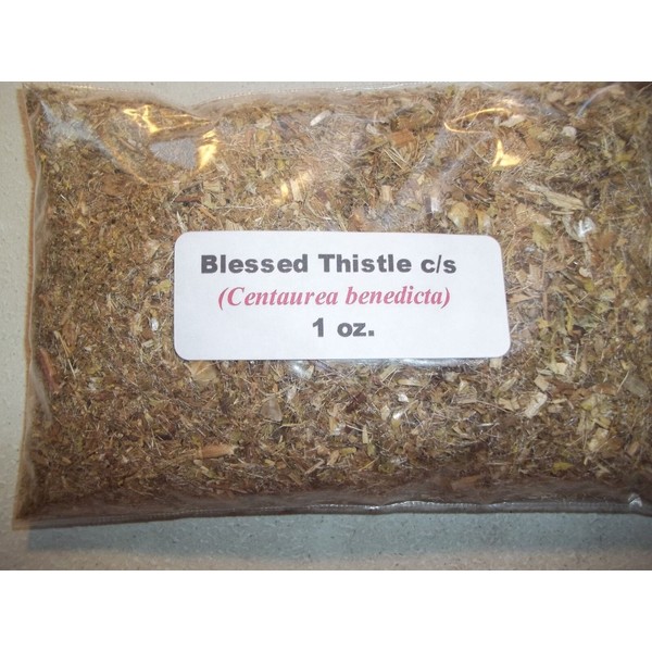 Blessed Thistle c/s 1 oz. Blessed Thistle c/s (Centaurea benedicta)