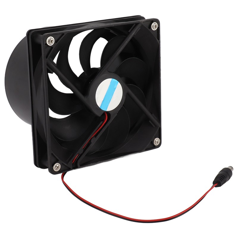 20W Solar Panel Exhaust Fan Kit with Protective Net 6