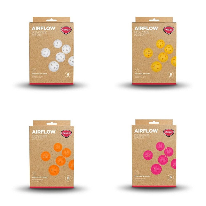 Masters Airflow Practice Balls - Pink