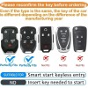 Funda Llave Suburban Tahoe Yukon 2016 2017 2018 2019 Zinc